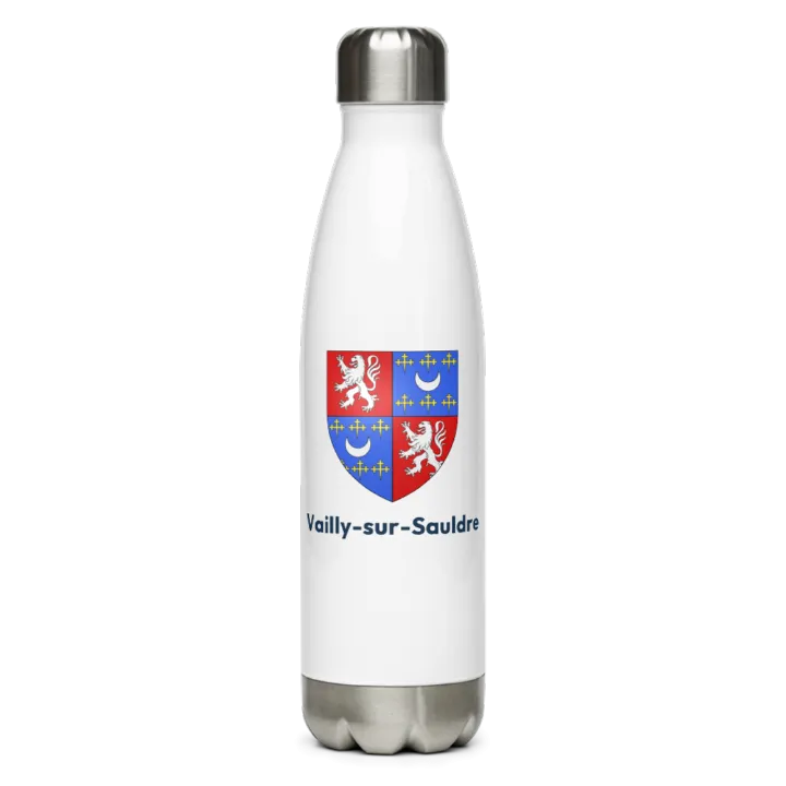 Gourde inox blason de Vailly-sur-Sauldre
