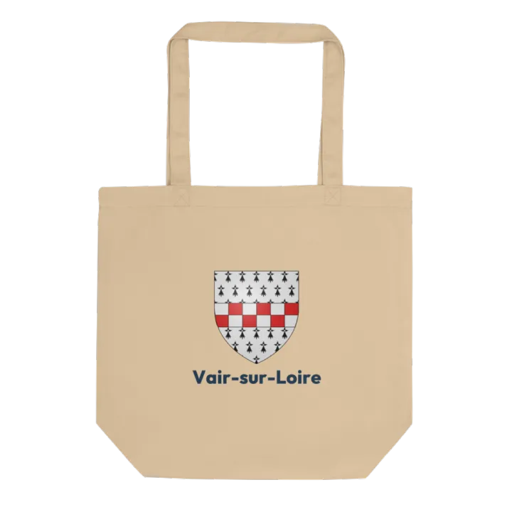 Tote bag coton bio — blason de Vair-sur-Loire