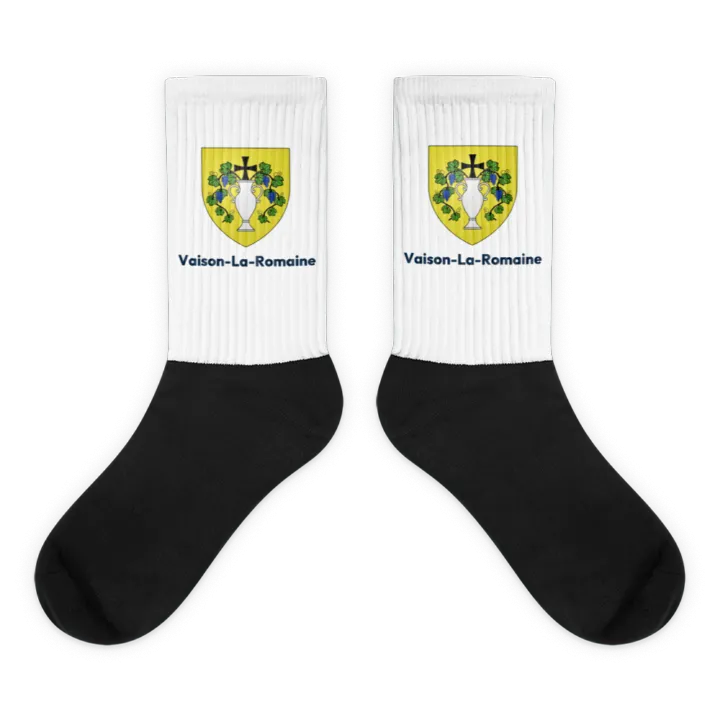 Chaussettes — blason de Vaison-la-Romaine