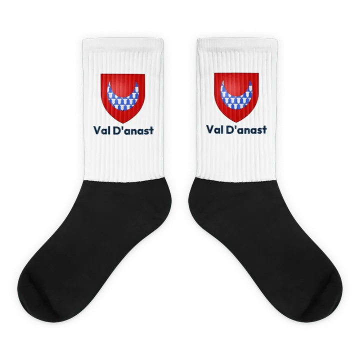 Chaussettes — blason de Val d'Anast