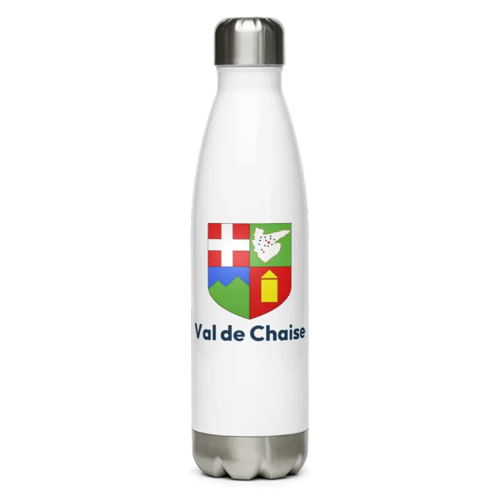 Gourde inox blason de Val de Chaise