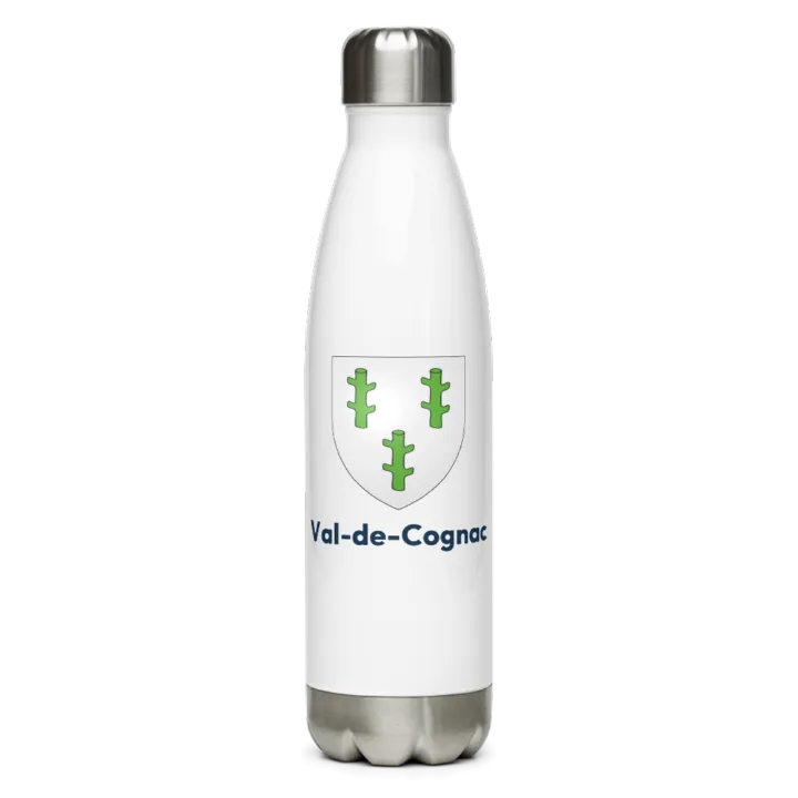 Gourde inox blason de Val-de-Cognac