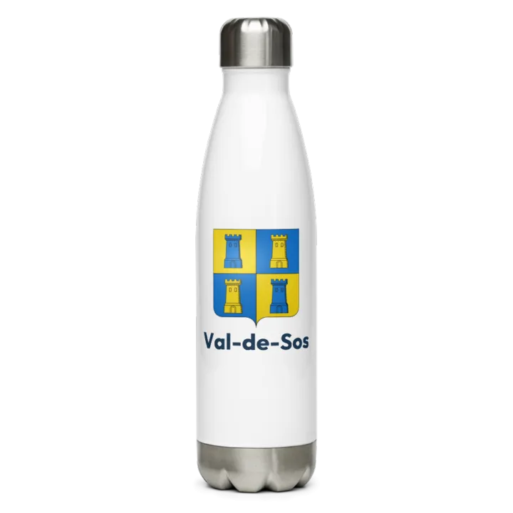 Gourde inox blason de Val-de-Sos