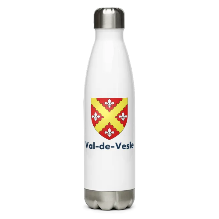 Gourde inox blason de Val-de-Vesle
