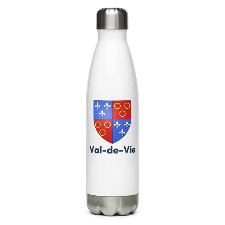 Gourde inox blason de Val-de-Vie