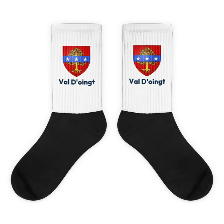 Chaussettes — blason de Val d'Oingt