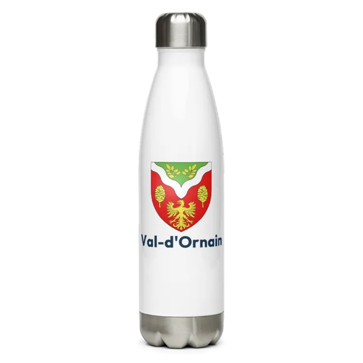 Gourde inox blason de Val-d'Ornain
