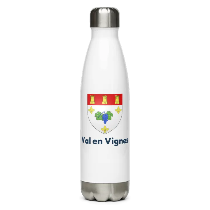 Gourde inox blason de Val en Vignes