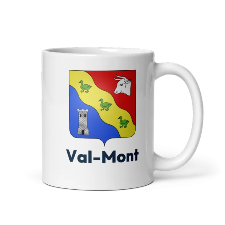 Mug blason de Val-Mont