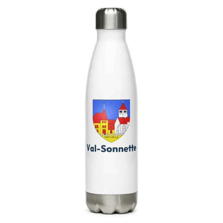 Gourde inox blason de Val-Sonnette