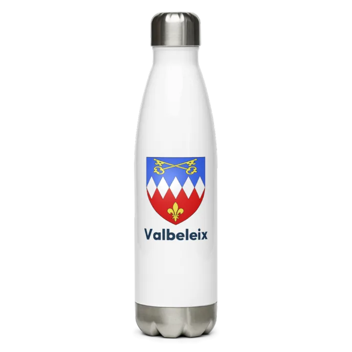 Gourde inox blason de Valbeleix