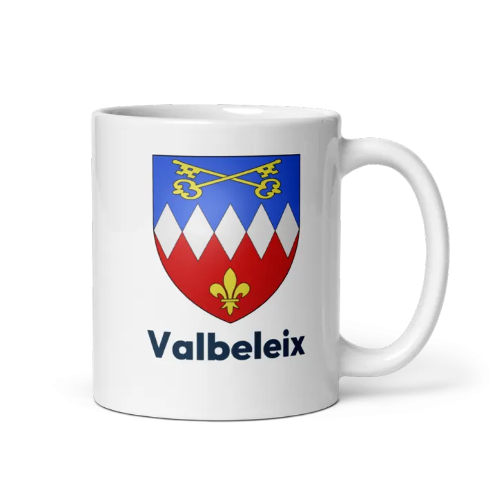 Mug blason de Valbeleix