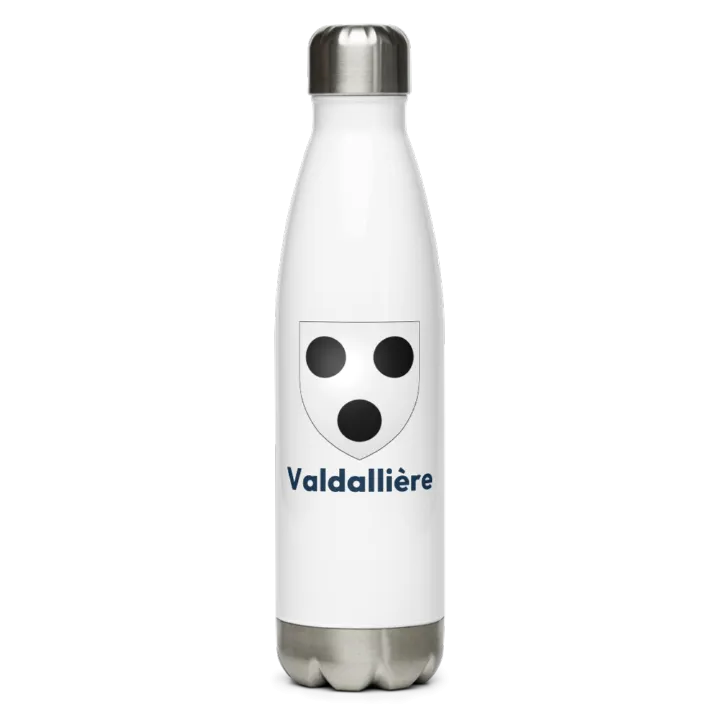 Gourde inox blason de Valdallière