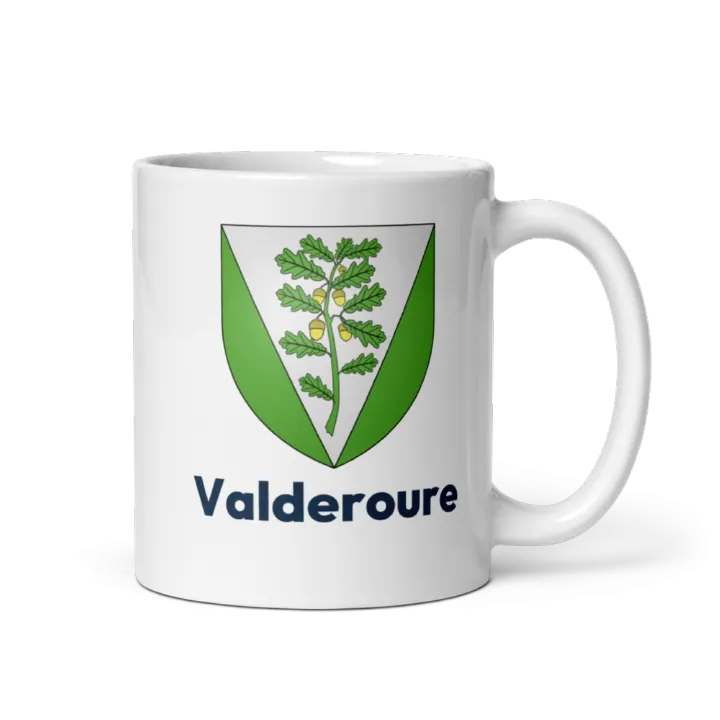 Mug blason de Valderoure