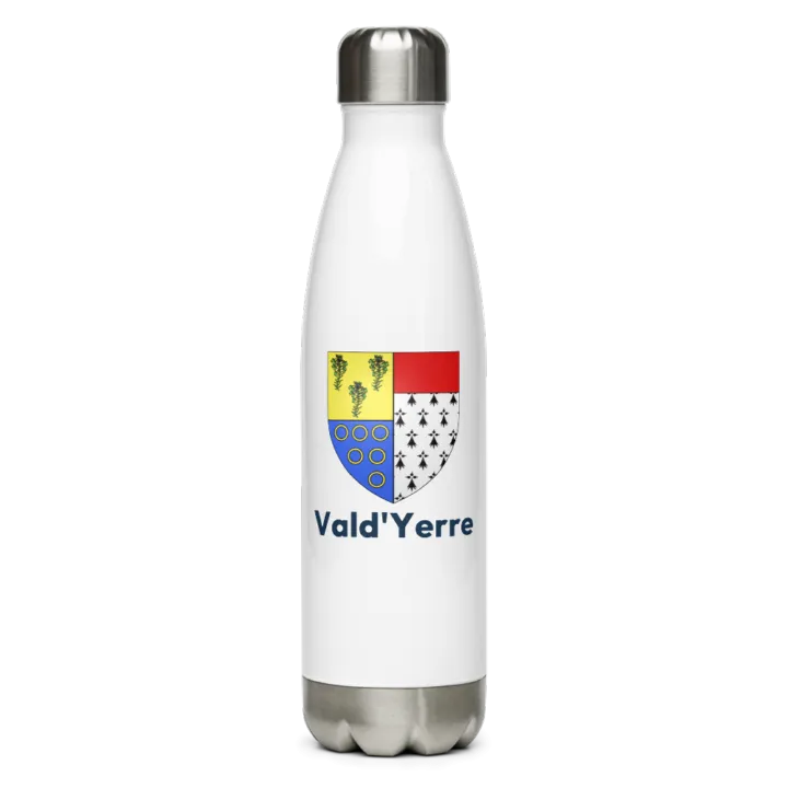 Gourde inox — blason de Vald'Yerre