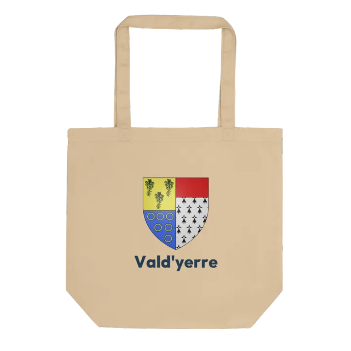 Tote bag coton bio — blason de Vald'Yerre