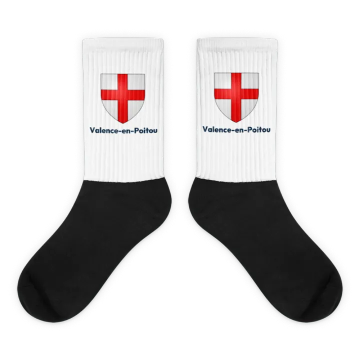 Chaussettes — blason de Valence-en-Poitou