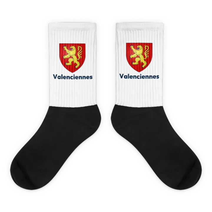 Chaussettes — blason de Valenciennes