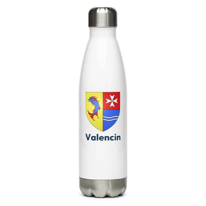 Gourde inox blason de Valencin