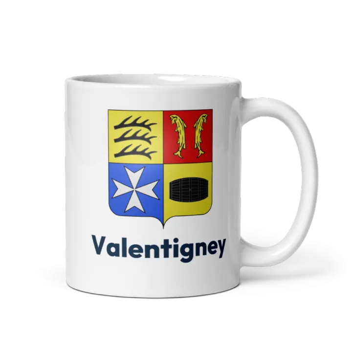 Mug blason de Valentigney