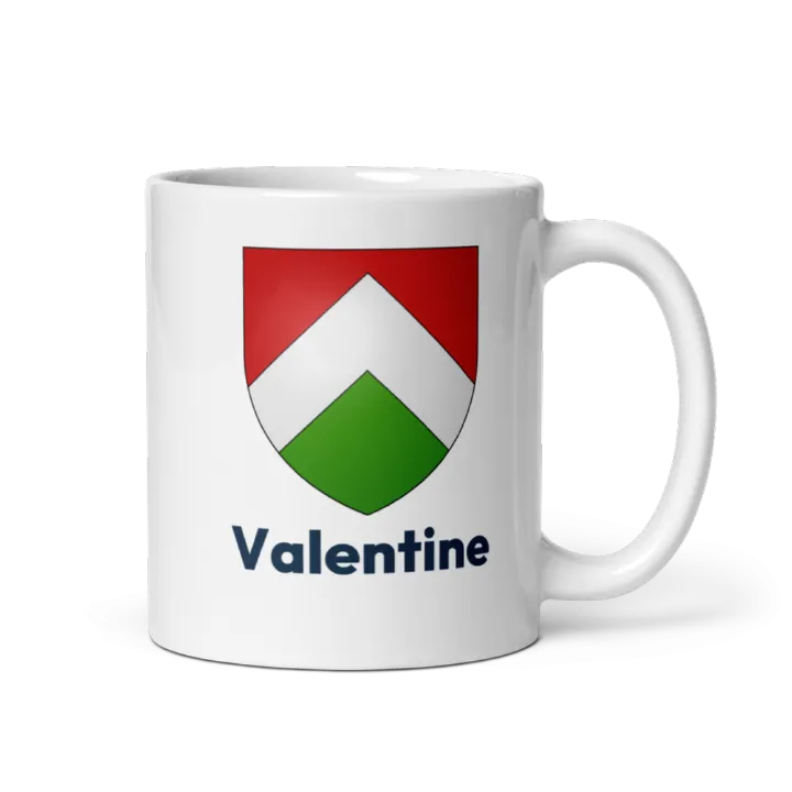 Mug blason de Valentine