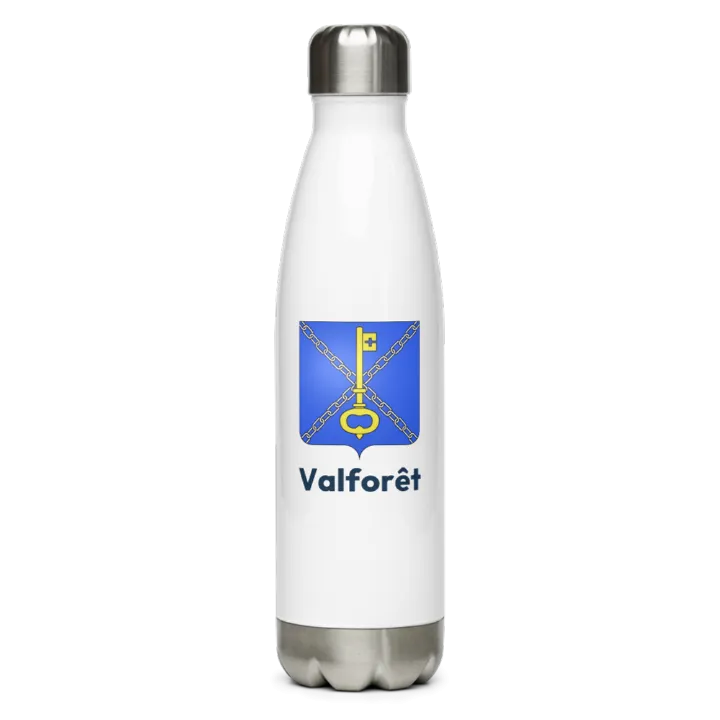 Gourde inox blason de Valforêt