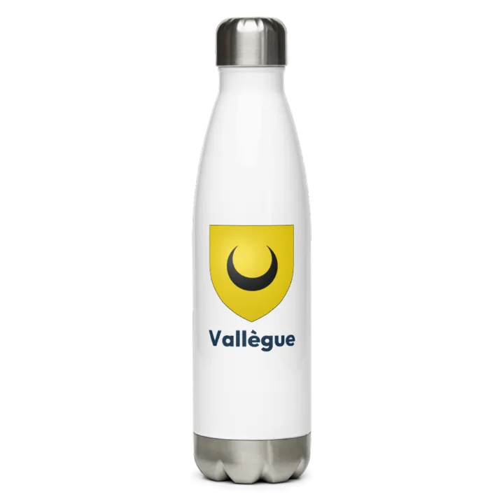 Gourde inox blason de Vallègue