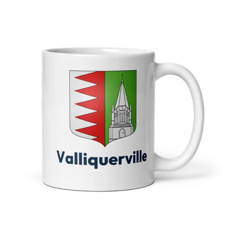 Mug blason de Valliquerville