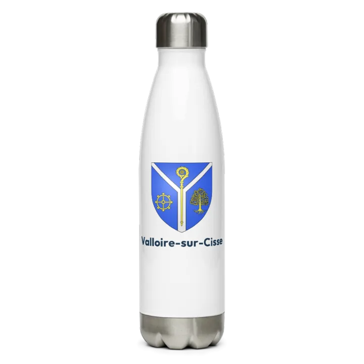 Gourde inox blason de Valloire-sur-Cisse