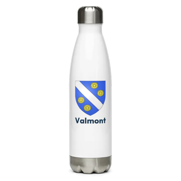Gourde inox blason de Valmont