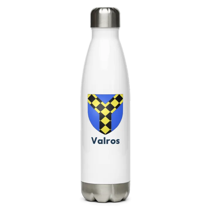 Gourde inox blason de Valros