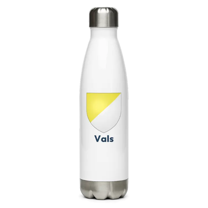 Gourde inox blason de Vals