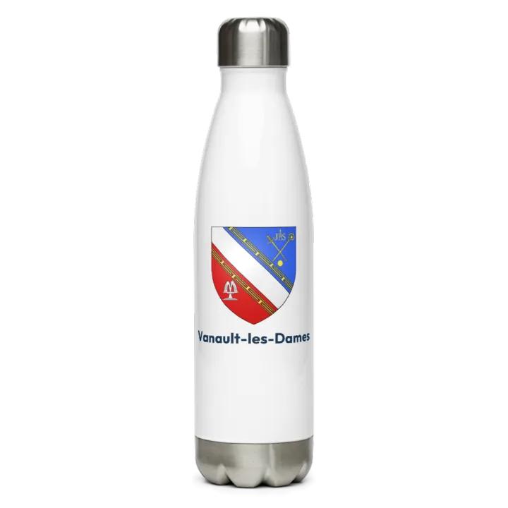 Gourde inox blason de Vanault-les-Dames