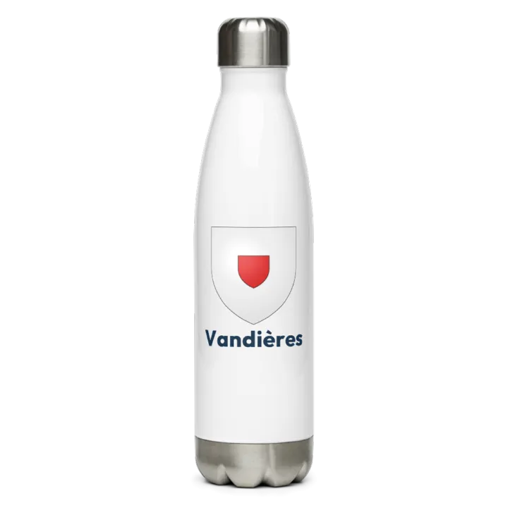 Gourde inox blason de Vandières