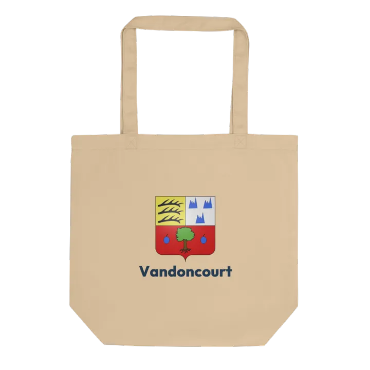 Tote bag coton bio — blason de Vandoncourt