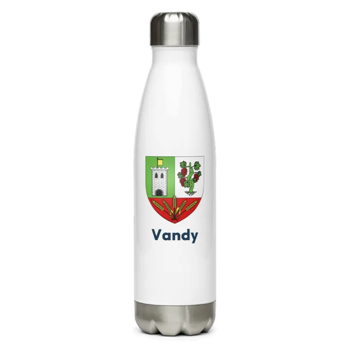 Gourde inox blason de Vandy