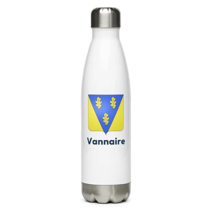 Gourde inox blason de Vannaire