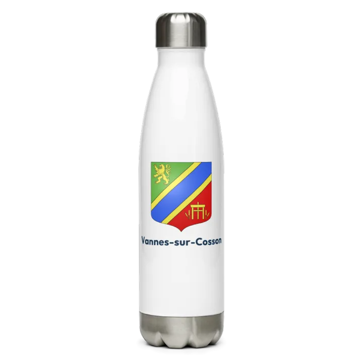 Gourde inox blason de Vannes-sur-Cosson