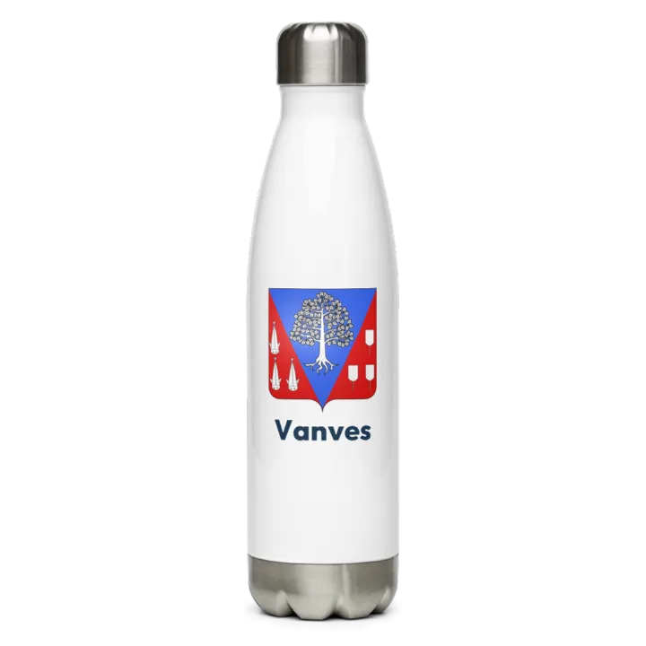 Gourde inox blason de Vanves