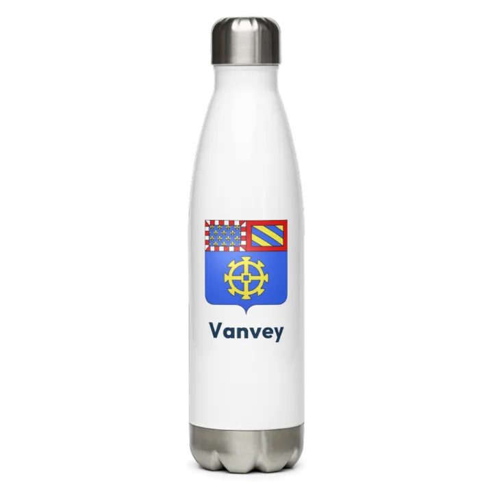 Gourde inox blason de Vanvey
