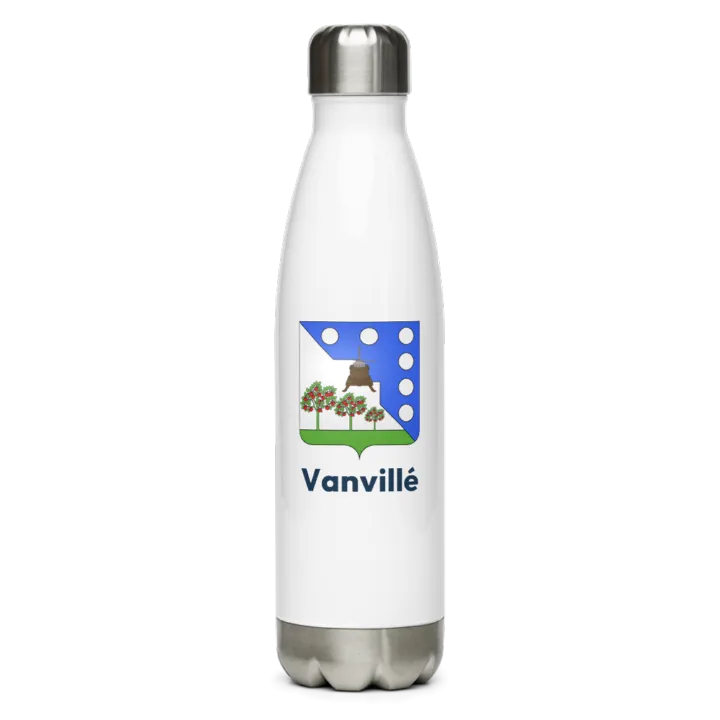 Gourde inox blason de Vanvillé