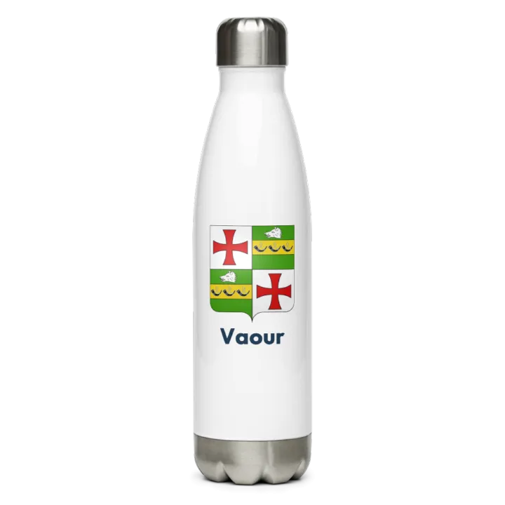 Gourde inox blason de Vaour