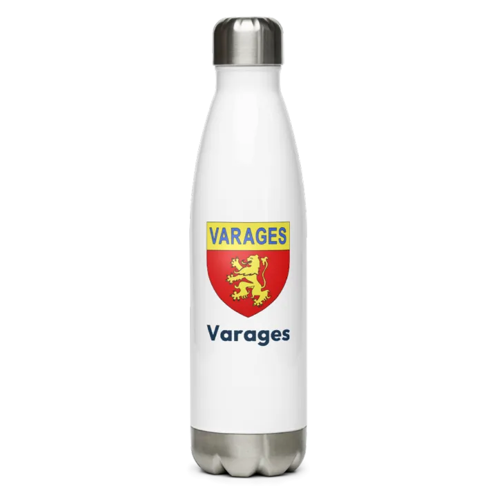 Gourde inox blason de Varages