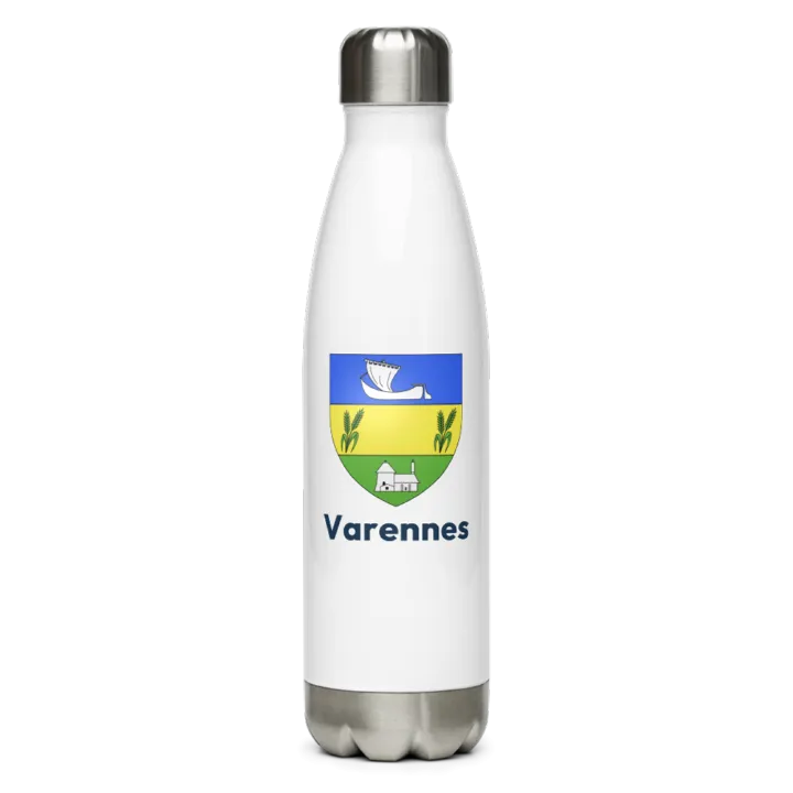 Gourde inox blason de Varennes