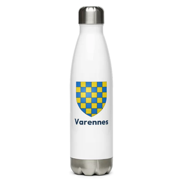 Gourde inox blason de Varennes
