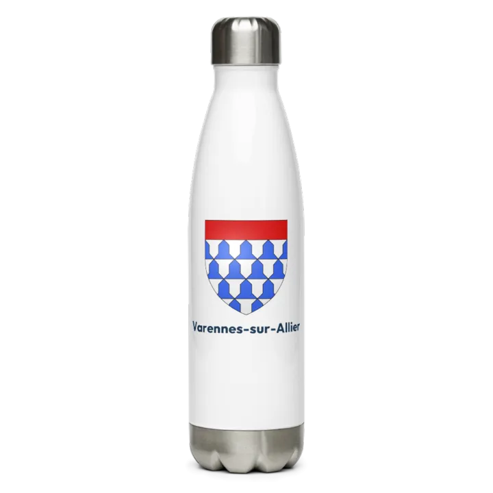 Gourde inox blason de Varennes-sur-Allier