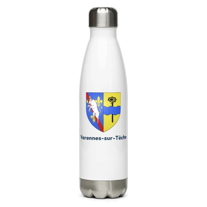 Gourde inox blason de Varennes-sur-Tèche