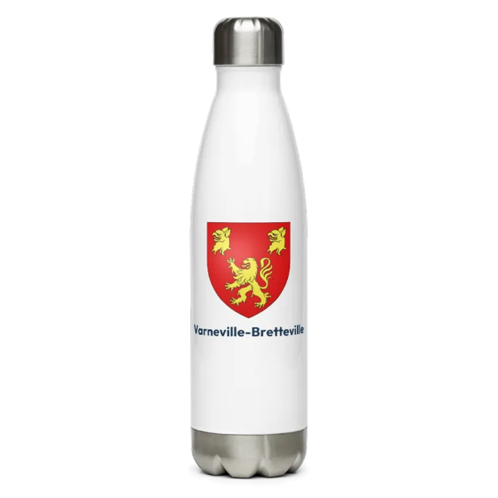 Gourde inox blason de Varneville-Bretteville