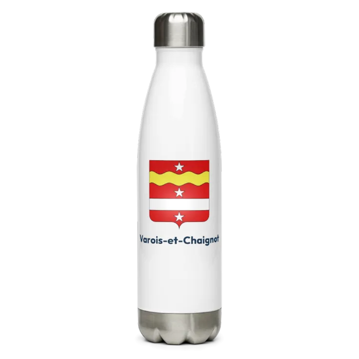 Gourde inox blason de Varois-et-Chaignot