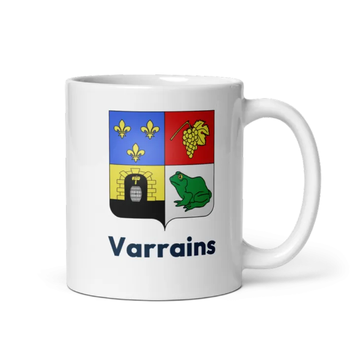 Mug blason de Varrains
